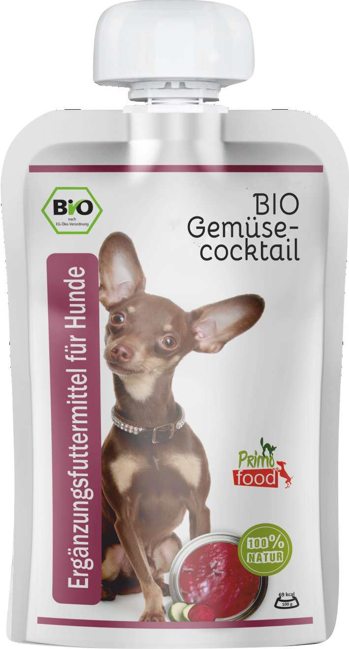 Bio - Gemüsecocktail für Hunde 