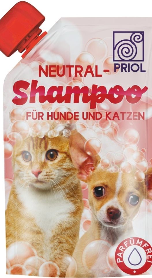 Hunde & Katzen Shampoo ohne Parfüm (300ml)  