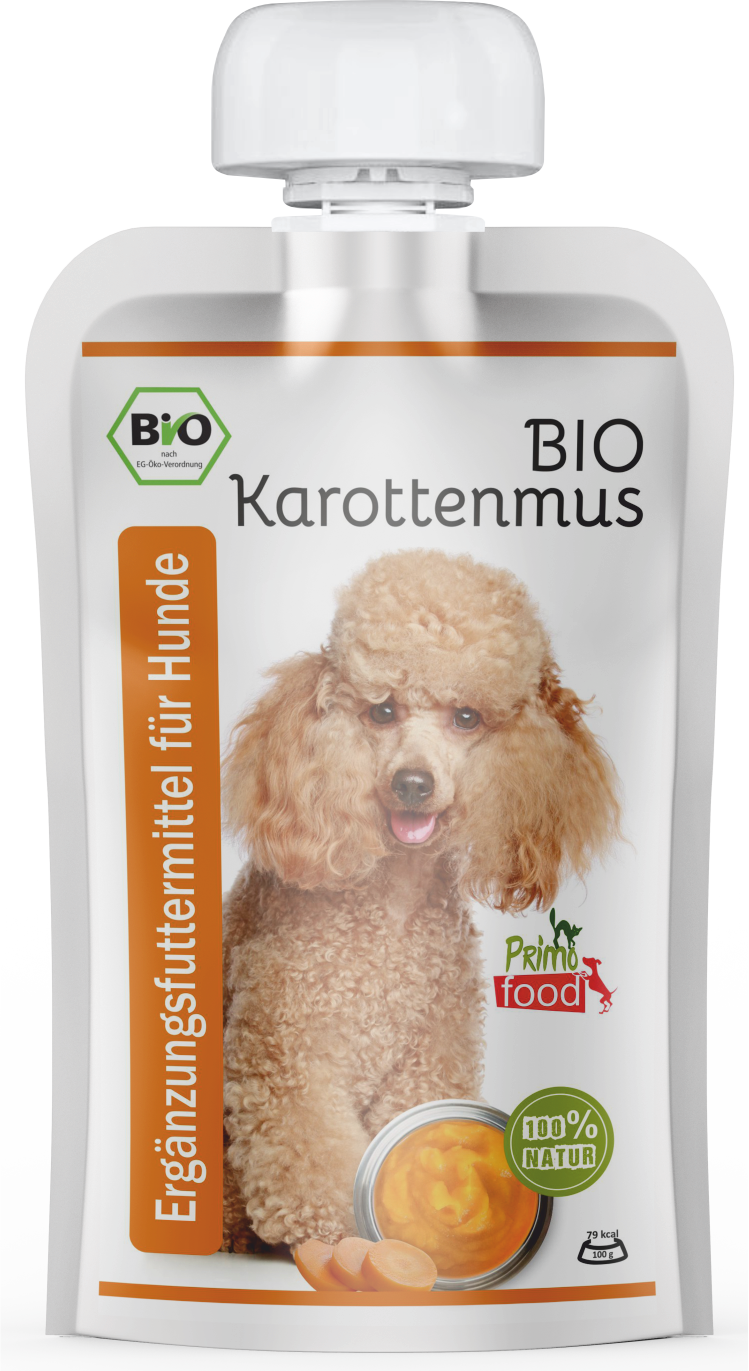 Bio - Karottenmus für Hunde